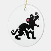 Tasmanische Keramik Keramik Ornament (Links)