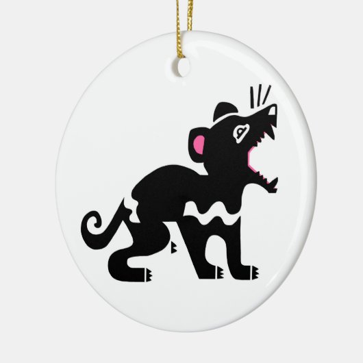 Tasmanische Keramik Ornament (Links)