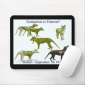 Tasmanische Tigerthylacine-Mausunterlage Mousepad (Mit Mouse)
