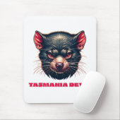 Tasmanischer Teufel Australien Mousepad (Mit Mouse)