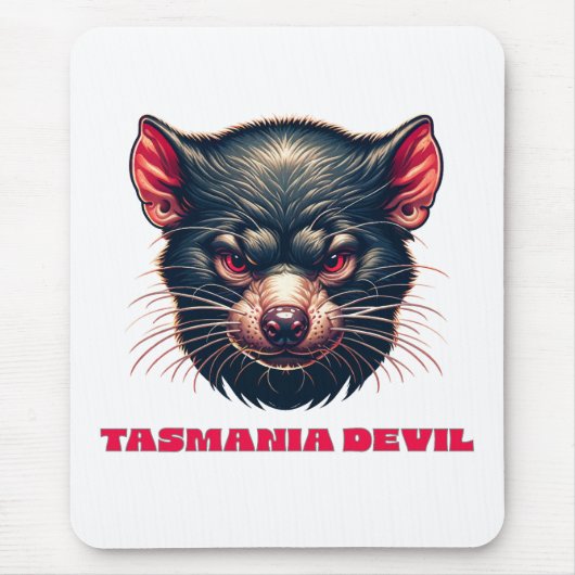 Tasmanischer Teufel Australien Mousepad (Vorne)