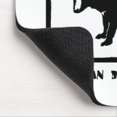 Tasmanischer Teufel in Tutu Mousepad (Ecke)