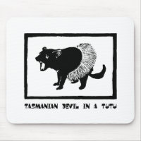 Tasmanischer Teufel in Tutu