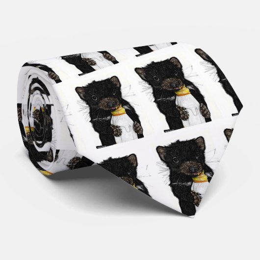 Tasmanischer Teufel Joey Krawatte (Gerollt)