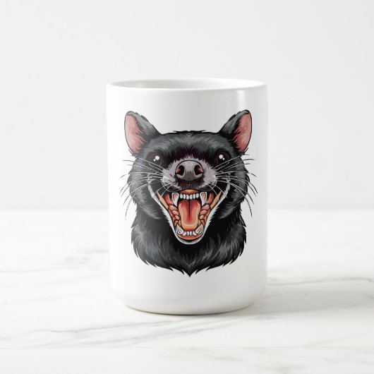 Tasmanischer Teufel Kaffeetasse (Mittel)