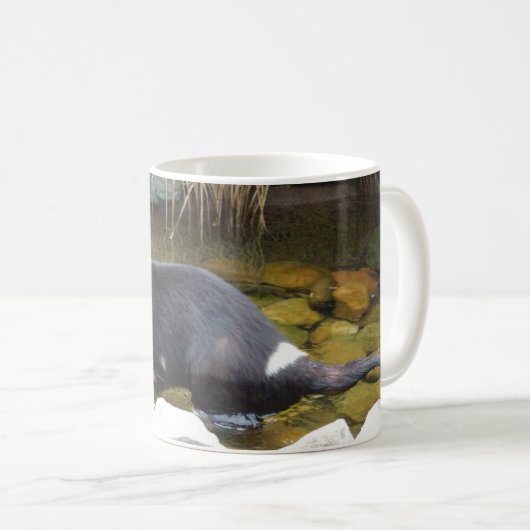 Tasmanischer Teufel-Tasse Kaffeetasse (VorderseiteRechts)