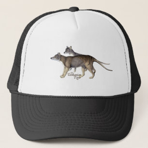 Tasmanischer Tiger-Hut Truckerkappe