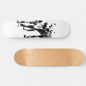 Tasmanischer Tiger (Thylacin) Skateboard (Horizontal)