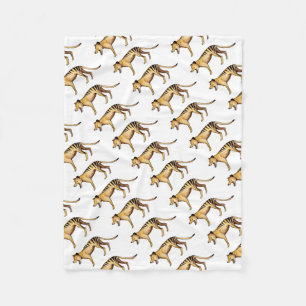Tasmanischer Tiger, Thylacine Fleecedecke