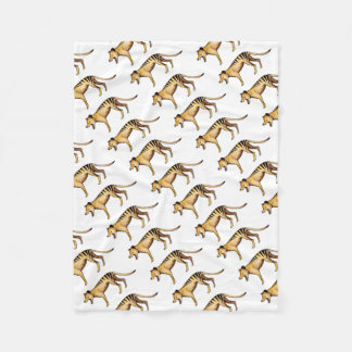 Tasmanischer Tiger, Thylacine Fleecedecke