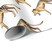 Tasmanischer Tiger, Thylacine Geschenkpapier (Rolleneckpunkt)