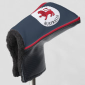 Tasmanisches Abzeichen (Australien) Golf Headcover (3/4 Vorderseite)