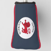 Tasmanisches Abzeichen (Australien) Golf Headcover (Rotieren 90)