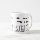 Tasmin Periodenname Tasse (VorderseiteRechts)