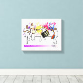 Tassa Band, Trinidad und Tobago Leinwanddruck (Insitu (Holzboden))