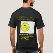 Tassa Dojo-defensive Taktik-Akademie T-Shirt (Rückseite)