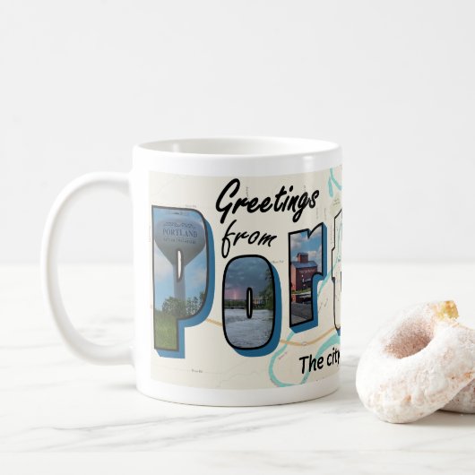 Tasse (Mit Donut)