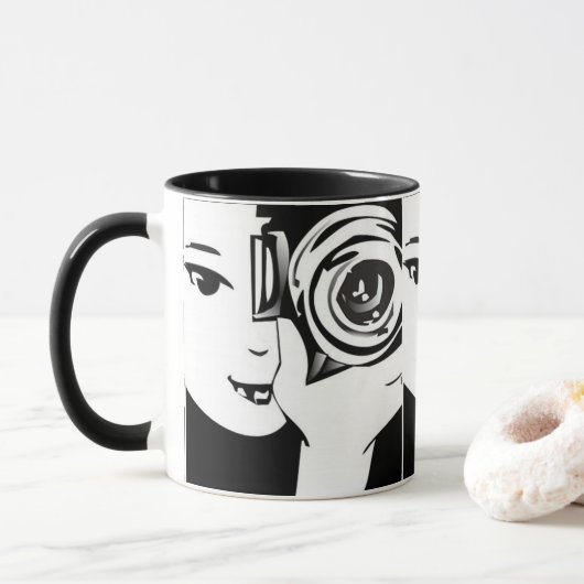 Tasse (Mit Donut)