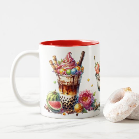 Tasse (Mit Donut)