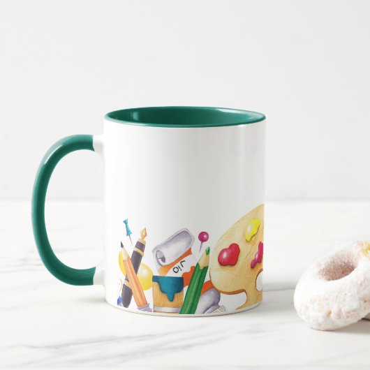 Tasse (Mit Donut)