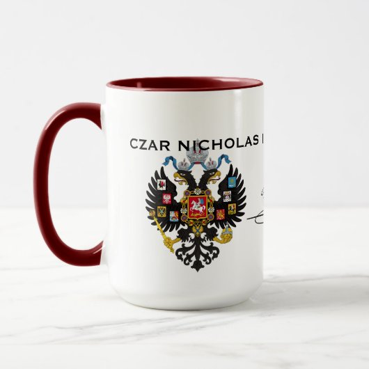Tasse ЦарьНиколай II Кружка Zar-Nicholas II* (Links)