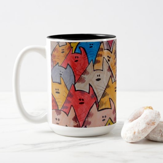 Tasse - 015 CATS (Mit Donut)