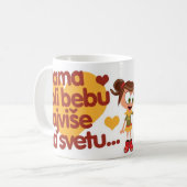 Tasse 02 des Mama-Liebe-Baby-(Mutter Voli Bebu) (Vorderseite Links)