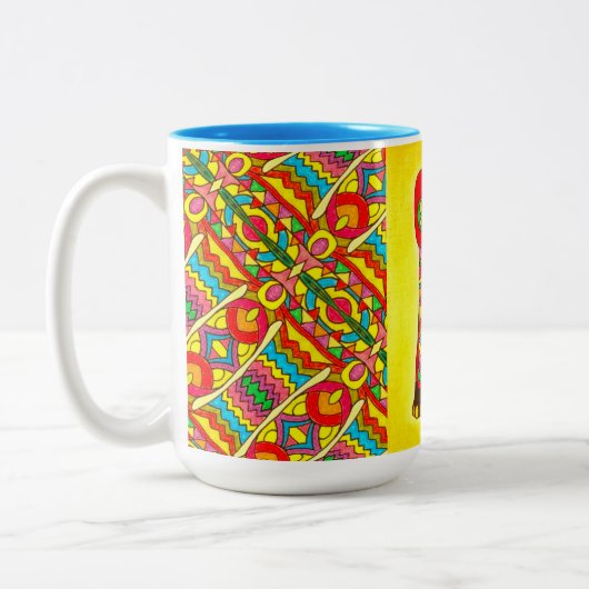 Tasse - 045 - Alebrije Cat (Links)