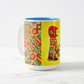 Tasse - 045 - Alebrije Cat (Vorderseite Links)