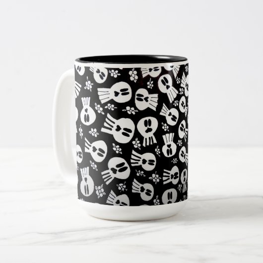 Tasse - 056 - Schädel (Vorderseite Links)