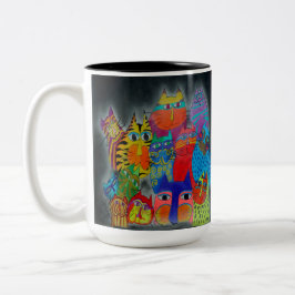 Tasse - 059 - Moderne Katzen