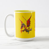 Tasse - 083 - Roter Drache (Links)