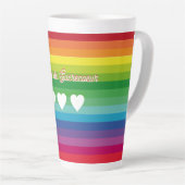 Tasse 0,5 Liter Regenbogen Jeanne de Sucrecoeur (Rechte Ecke)