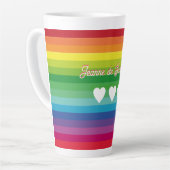 Tasse 0,5 Liter Regenbogen Jeanne de Sucrecoeur (Linke Ecke)