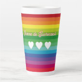 Tasse 0,5 Liter Regenbogen Jeanne de Sucrecoeur (Vorderseite)