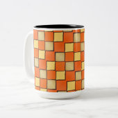 Tasse - 103 - orange und gelb (Vorderseite Links)