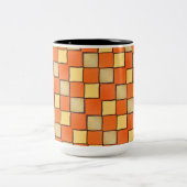 Tasse - 103 - orange und gelb (Mittel)