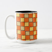 Tasse - 103 - orange und gelb (Links)