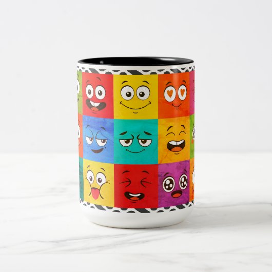 Tasse 10$ Multi-Gesichter (Mittel)