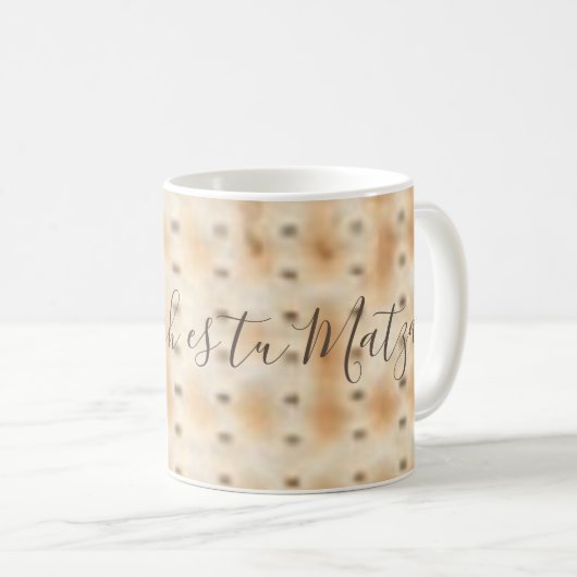 Tasse 11 oz Mi Matzah (VorderseiteRechts)