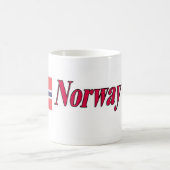 Tasse 11oz mit Flaggen-Norwegen-Flaggen-Entwurf (Mittel)