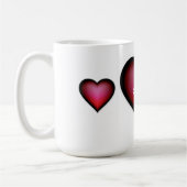 Tasse/#1 Vater mit Herz Kaffeetasse (Links)