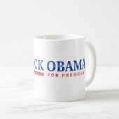 Tasse 2008 Demokraten Obama (VorderseiteRechts)