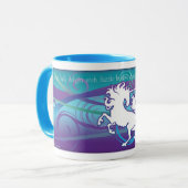 Tasse 2013 Nerz-TasseInspirational Unicorn-11oz (Vorderseite Links)