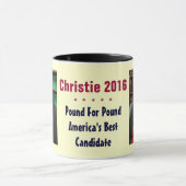 Tasse 2016 Chris Christie (Zentrum)