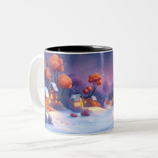 Tasse 2 Christmas-Farben (Vorderseite Links)