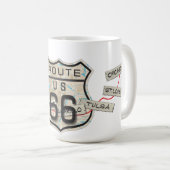 Tasse 2 des Weges 66 (VorderseiteRechts)