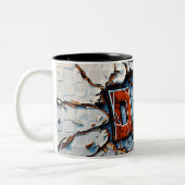 Tasse 2 Farben Best Dad (Links)