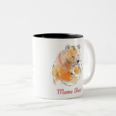 Tasse 2 Farben Mama Bear Mothers Day (VorderseiteRechts)