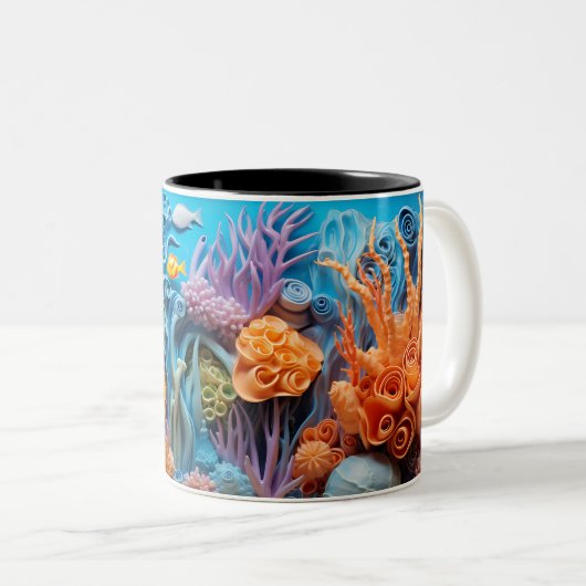 Tasse 2 Farben Under the sea Mug, Ocean Vibes Dr. (VorderseiteRechts)